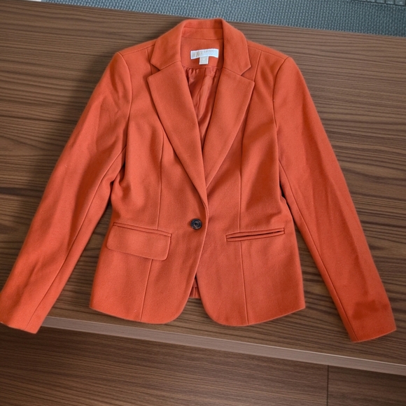 MICHAEL Michael Kors Jackets & Blazers - MICHAEL Michael Kors Bold Orange Suit Jacket